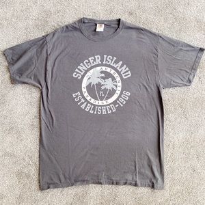 Singer Island, FL LARGE TSHIRT Fruit of the Loom